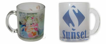 Taza glass impresa