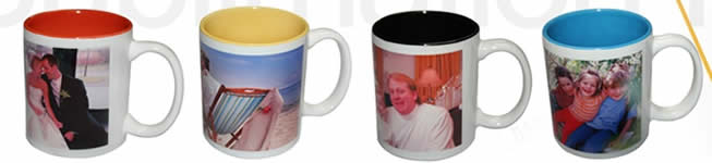 Taza interior color con sublimado
