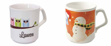 Taza con foto impresa modelo esparta