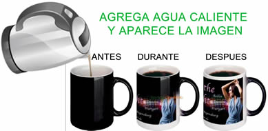 Taza magica impresa